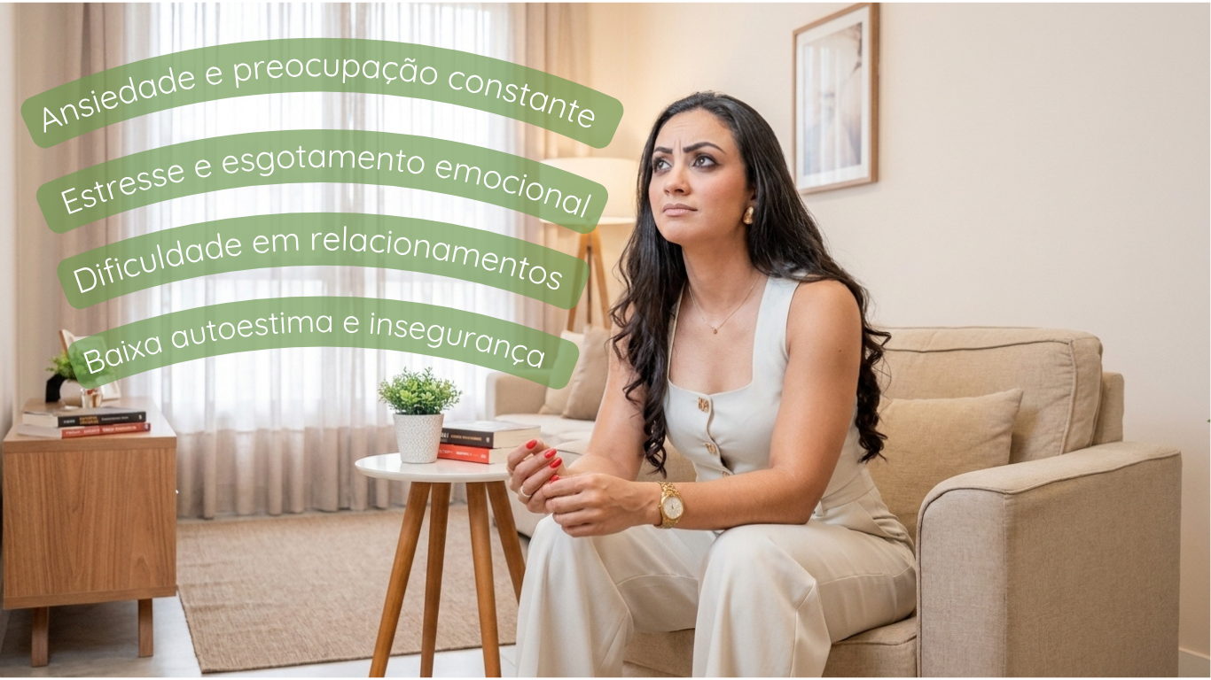 Estresse e esgotamento emocional - Psicóloga Evilin Tasca